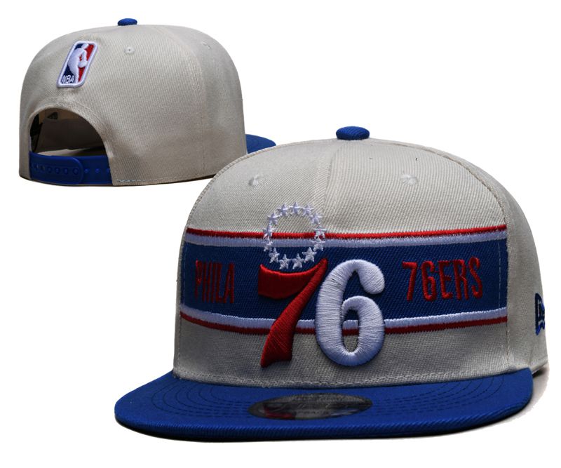 2025 NBA Philadelphia 76ers Hat YS202503071->nba hats->Sports Caps